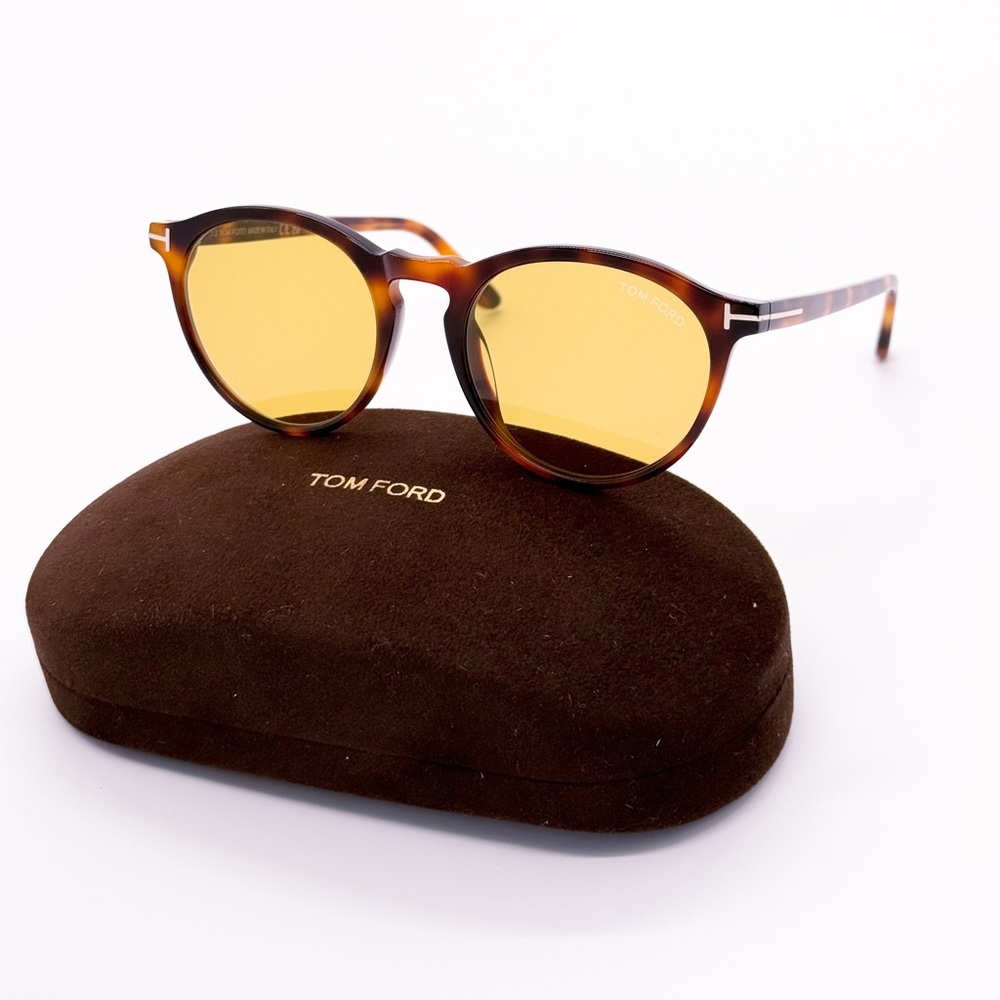 NEW TOM FORD AURELE TF904 53E MEN SUNGLASSES FT0904/S HAVANA EYEWEAR